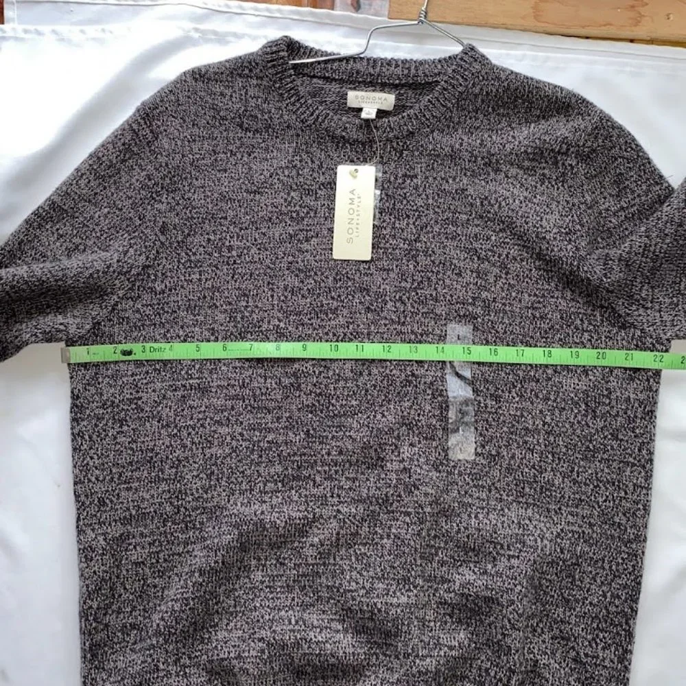 Sonoma Men’s Crew Neck Sweater - Picture 5 of 8